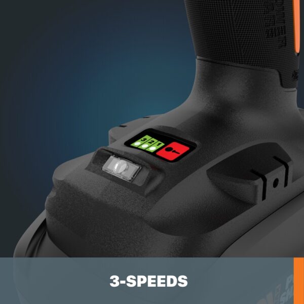 Nitro Power Share 20-volt Max 1/4-in Variable Speed Cordless Impact Driver (1-Battery Included) - Image 3