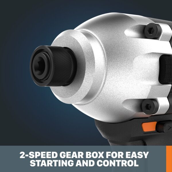 Nitro Power Share 20-volt Max 1/4-in Variable Speed Cordless Impact Driver (1-Battery Included) - Image 5