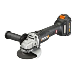 4.5-in 20-volt Max Sliding Switch Brushless Cordless Angle Grinder (Charger Included and 1-Batteries)