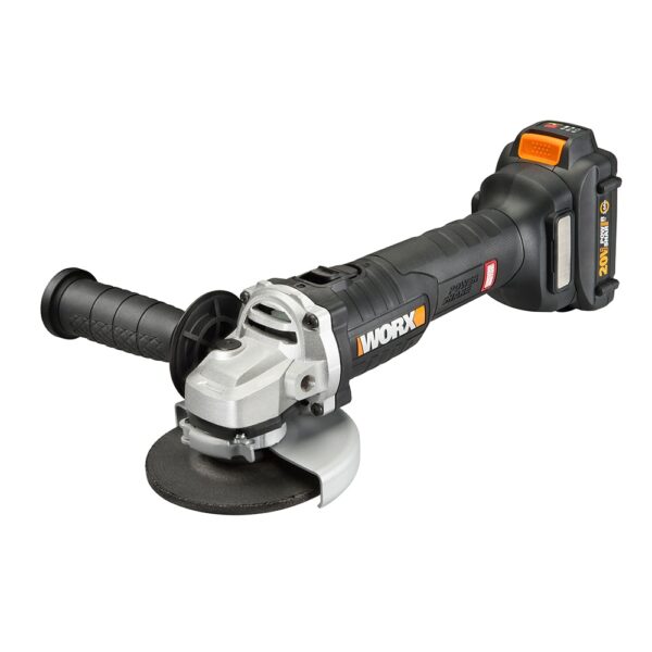 4.5-in 20-volt Max Sliding Switch Brushless Cordless Angle Grinder (Charger Included and 1-Batteries)