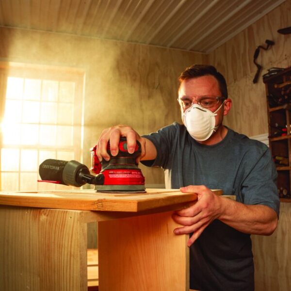Power Sanders CMCW220B V20 20-Volt Cordless Random Orbital Sander with Dust Management - Image 12