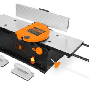 10-Amp 8-in Spiral Benchtop Jointer with Extendable Table