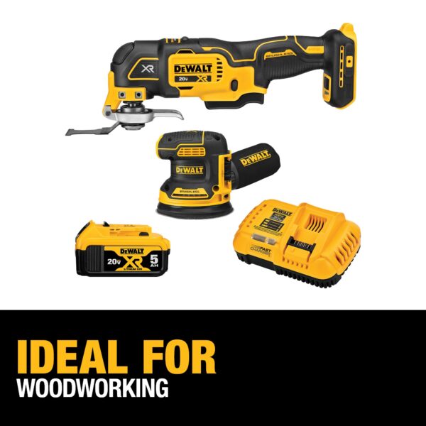 DCK202P1 XR 2-Tool 20-Volt Max Brushless Power Tool Combo Kit (1-Battery and charger Included) - Image 4