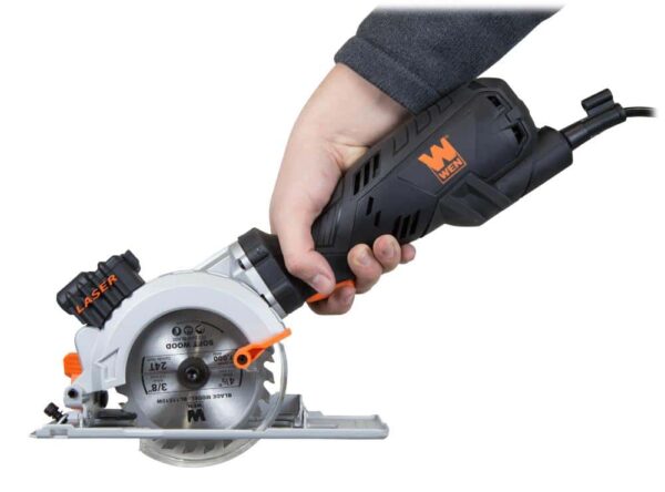5-Amp 4-1/2-in Worm Drive Corded Circular Saw - Image 2