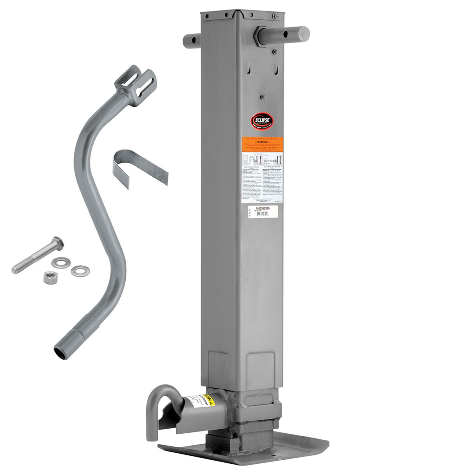 Pro Series 1400950376 Weld-On Square Tube  with Crank Handle, 12,000 Pound