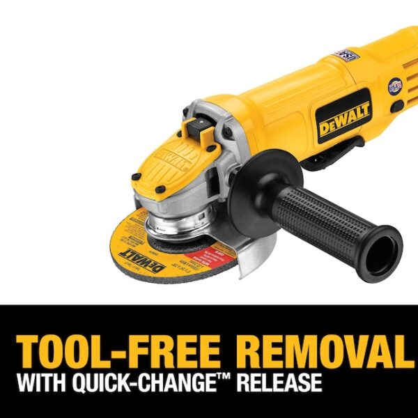 DWE4120W 4.5-in-Amp Paddle Switch Corded Angle Grinder - Image 6