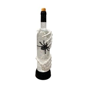 Skeleton Shimmer Bottle  with LED Light ?C 15 Tall