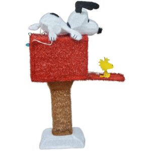 36in Snoopy on The Mailbox Prelit Christmas Yard Decoration