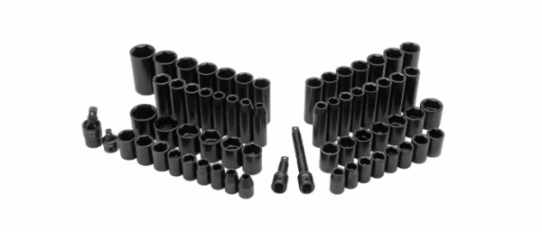 1/2 in. Drive SAE/Metric Impact Socket Set (64-Piece) - Image 2
