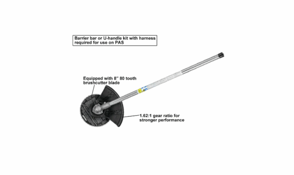 99944200601 80-Tooth Blade PAS Brush Cutter Trimmer Attachment - Image 2
