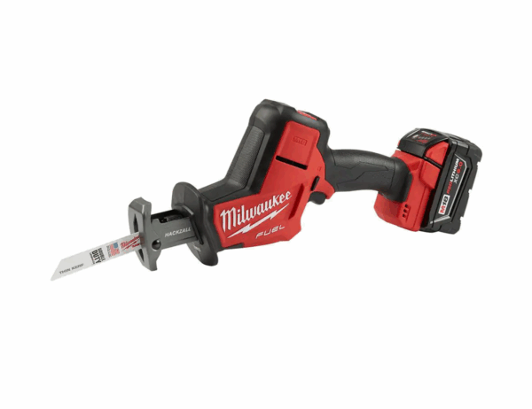2719-21-48-00-5226 M18 FUEL 18V Lithium-Ion Brushless Cordless HACKZALL Reciprocating Saw Kit with Carbide Teeth AX SAWZALL Blade - Image 3
