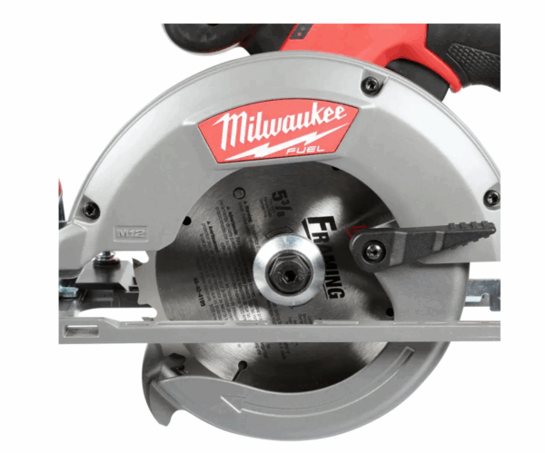 2530-20-48-11-2440 M12 FUEL 12V Lithium-Ion Brushless 5-3/8 in. Cordless Circular Saw with 4.0 Ah M12 Battery - Image 3