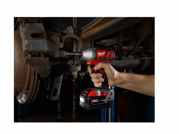 2658-20-48-59-1850 M18 18V Lithium-Ion Cordless 3/8 in. Impact Wrench W/ Friction Ring W/ M18 Starter Kit (1) 5.0Ah Battery   Charger - Image 3