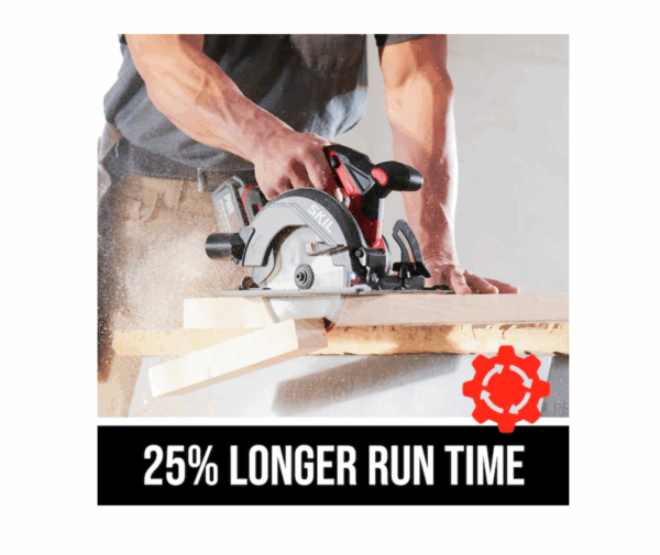 Circular Saw CR541802 PWR Core 12 Brushless 12V Compact 5-1/2 Inch, 4.0Ah Battery - Image 3