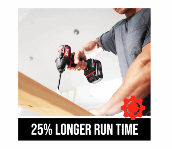 ID573902 Pwrcore 20 Brushless 20V 1/4  Hex Impact Driver, Includes 2.0Ah Lithium Battery   Pwrjump Charger - Image 3