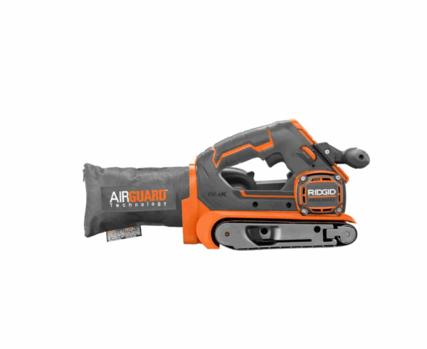 R86065KSBN-R8481B 18V Brushless Cordless 3 in. x 18 in. Belt Sander Kit w/ 2.0 Ah Battery   Charger w/ 3-1/4 in. Hand Planer with Dust Bag - Image 3