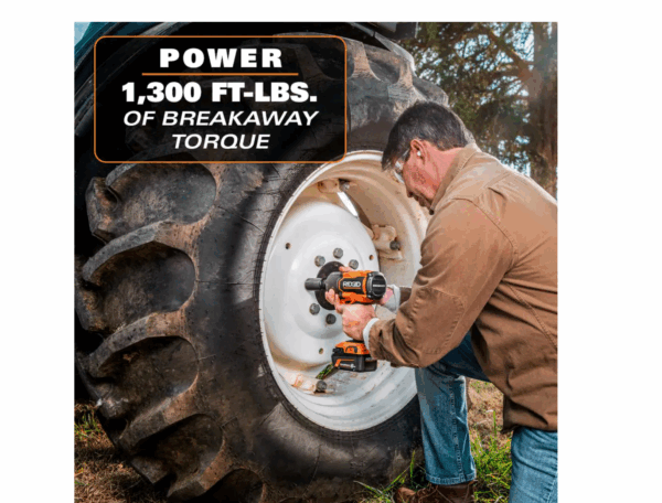 R86212B 18V Brushless Cordless 4-Mode 1/2 in. High-Torque Impact Wrench (Tool Only) - Image 3