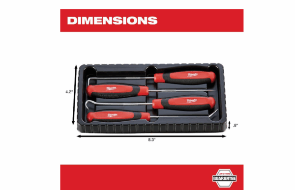 48-22-9415 Combination SAE Wrench Mechanics Tool Set and 48-22-9215 Hook and Pick Set (19-Piece) - Image 7