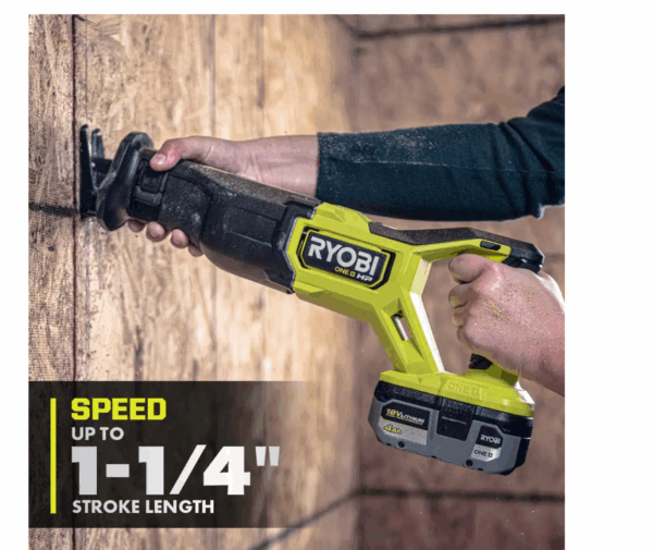 Reciprocating Saw PBLRS01B ONE+ HP 18V Brushless Cordless (Tool Only) - Image 3