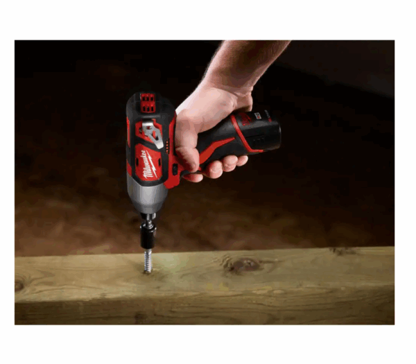 2462-20 M12 12V Lithium-Ion Cordless 1/4 in. Hex Impact Driver (Tool-Only) - Image 3
