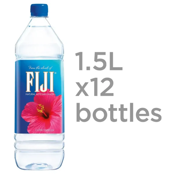 FIJI Natural Artesian Water 50.7 Fl Ounce Bottle (Pack of 12) - Image 3