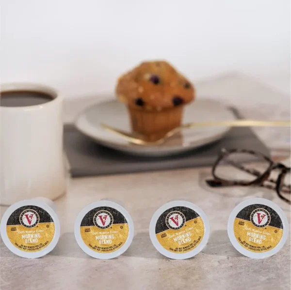 Victor Allen s Coffee Morning Blend Light Roast 200 Count Single Serve Coffee Pods for Keurig K-Cup Brewers - Image 3