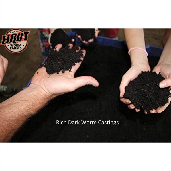Organic Worm Castings Soil Builder, 30 Pound Bag (10 Pack) - Image 7
