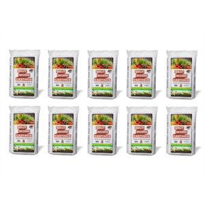 Organic Worm Castings Soil Builder, 30 Pound Bag (10 Pack)