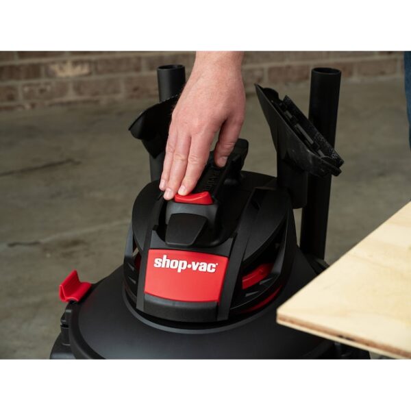 Shop-Vac 12-Gallons 6.9-HP Corded Wet/Dry Shop Vacuum with Accessories Included (5761311) - Image 9