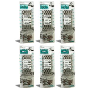25085381 Stainless Steel Alligator 7 Inch Rivet Belt Fastener (12 Pack)