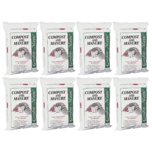 5240 Lawn Garden Compost and Manure Blend, 40 Pound Bag (8 Pack)