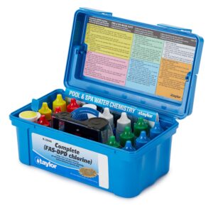 K2006 Complete Swimming Pool Water Test Kit for Chlorine, pH, Alkalinity