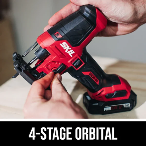 Jig Saw JS5833A-10 PWR CORE 12 12-Volt Brushless Variable Speed Keyless Cordless (Battery Included) - Image 7
