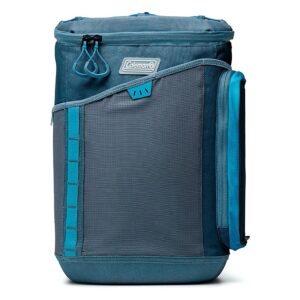 30 Leakproof Padded Soft Sided Can Soft Cooler Tote Bag, Blue