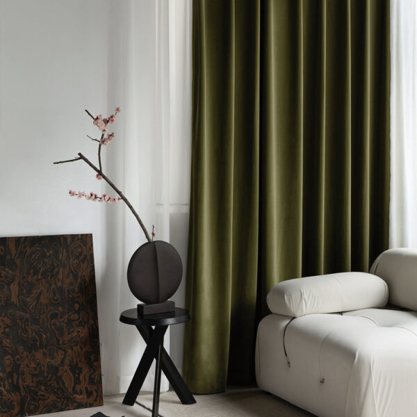 Turquoise | Vol Velvet Blackout Curtains Luxury Heavyweight Luster Custom Drapes | Grommet - Image 4
