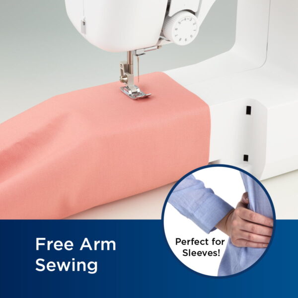 Brother LX3817 17-Stitch Portable Full-Size Sewing hine, White - Image 8