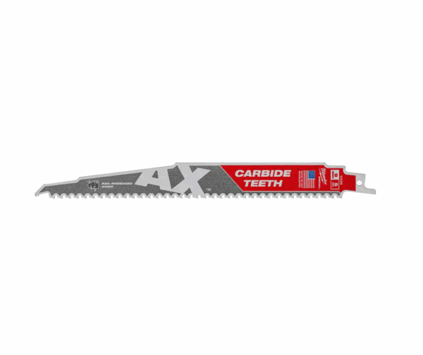 2719-21-48-00-5226 M18 FUEL 18V Lithium-Ion Brushless Cordless HACKZALL Reciprocating Saw Kit with Carbide Teeth AX SAWZALL Blade - Image 4