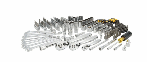 1/4 in., 3/8 in., and 1/2 in. Drive Polished Chrome Mechanics Tool Set (200-Piece) - Image 3