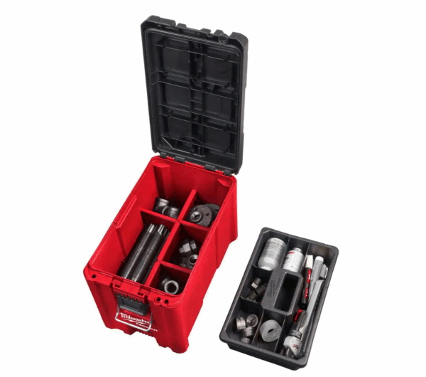 48-22-8422  10 in. Compact Portable Tool Box with Adjustable Dividers and Interior Storage Tray - Image 4