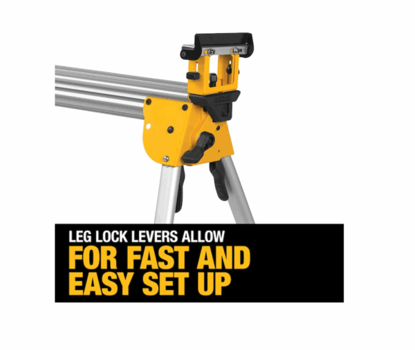 DWX723 Aluminum Adjustable Miter Saw Stand - Image 4