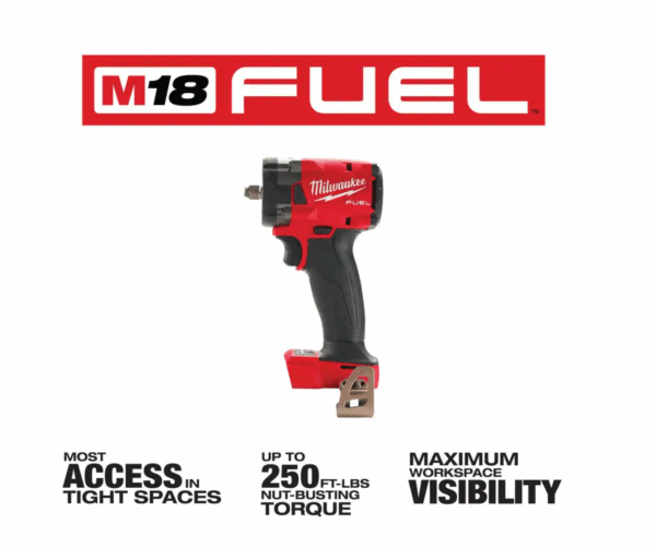 2962-20-2854-20 M18  Gen-2 18V Lithium-Ion Brushless Cordless Mid Torque 1/2 in. Impact Wrench   3/8 in. Wrench w/Friction Ring - Image 4