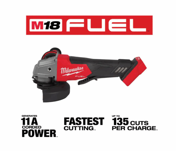 2962-20-2880-20 M18 FUEL Gen-2 18V Lithium-Ion Brushless Cordless Mid Torque 1/2 in. Impact Wrench with Friction Ring with Grinder - Image 4