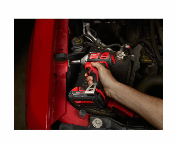 2658-20-48-59-1850 M18 18V Lithium-Ion Cordless 3/8 in. Impact Wrench W/ Friction Ring W/ M18 Starter Kit (1) 5.0Ah Battery   Charger - Image 4