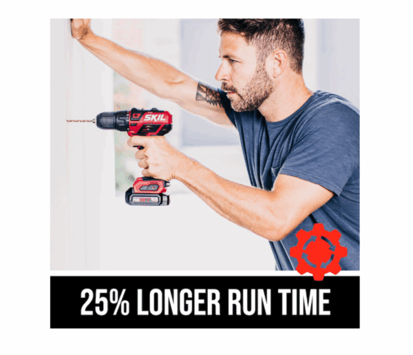 CB736701 2-Tool Drill Kit: PWRCore 12 Brushless 12V 1/2 Inch Cordless Drill Driver and 1/4 Inch Hex Impact Driver, Includes Two 2.0Ah Lithium Batteries and One PWRJump Charger - Image 4