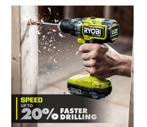 PBLDD01B ONE+ HP 18V Brushless Cordless 1/2 in. Drill/Driver (Tool Only) - Image 4