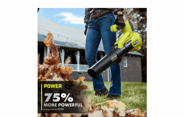 P20121VNM ONE+ HP 18V Brushless Cordless Battery String Trimmer and Leaf Blower Combo Kit with 4.0 Ah Battery and Charger - Image 4