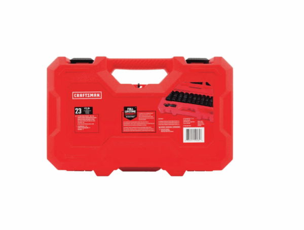 CMMT16970 23-Piece Standard (SAE) and Metric Combination 1/2-in Drive Set 6-Point Impact Socket Set - Image 4