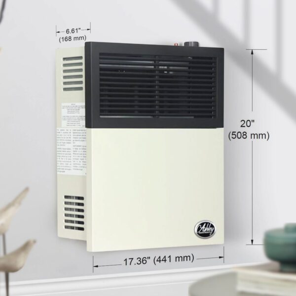 11,000 BTU Direct Vent Liquid Propane Wall Mount Heater - Image 2