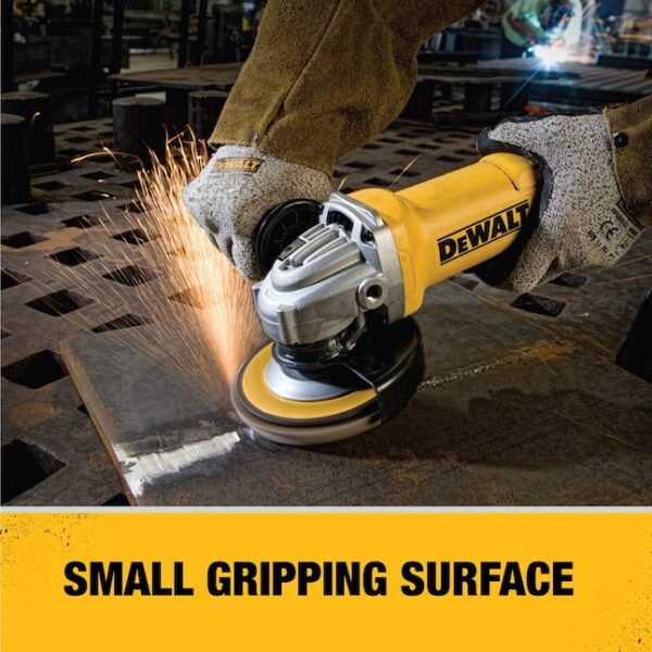 DWE402 4.5-in 11 Amps Paddle Switch Corded Angle Grinder - Image 5