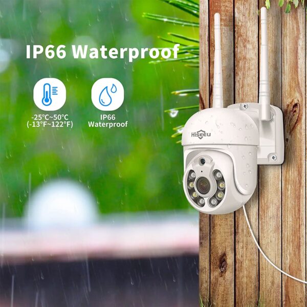 Wireless Security System with 4 Night Vision Cameras and 1 TB Hard Drive - Image 7
